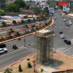 Progres Pembangunan JPO Siger Milenial