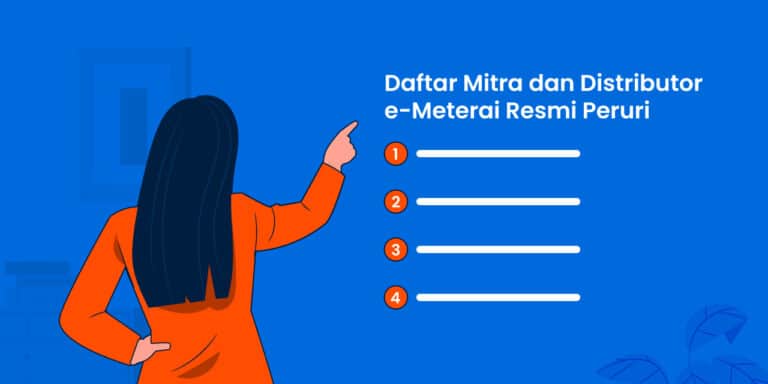 Ini 15 Distributor E-Meterai Resmi