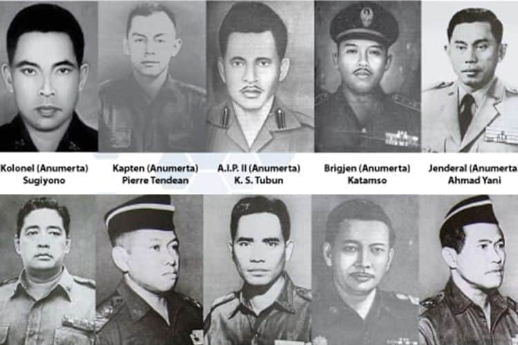 Mengenang 10 Pahlawan Revolusi yang Gugur dalam G30S/PKI